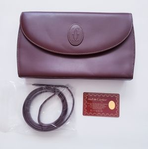 ❤️SOLD❤️Authentic Cartier Shoulder/Crossbody/Clutch Bag Vintage